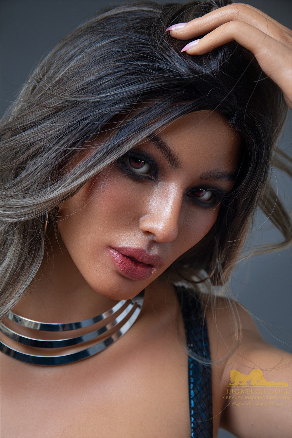 Malika-sekspop (Irontech Doll 166 cm B-cup S28 siliconen)