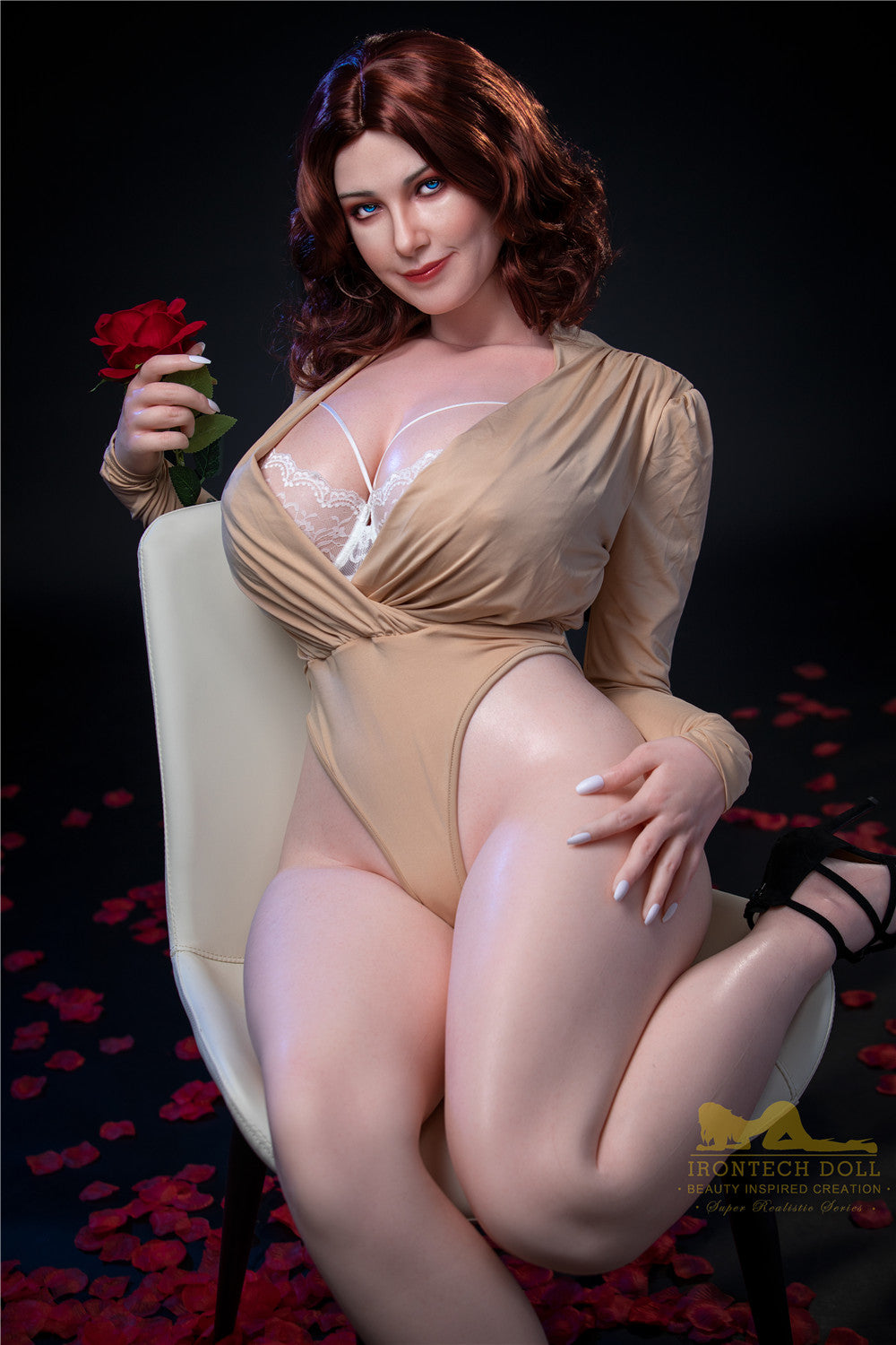 Carmel Sex Doll (Irontech Doll 160 cm H-Kupa S12 Silicone)