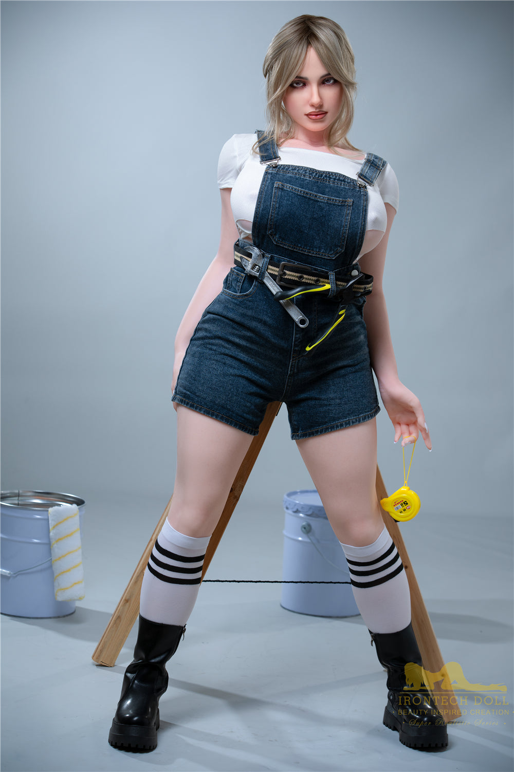 Claudia sekspop (Irontech Doll 160 cm H-Kupa S17 siliconen)