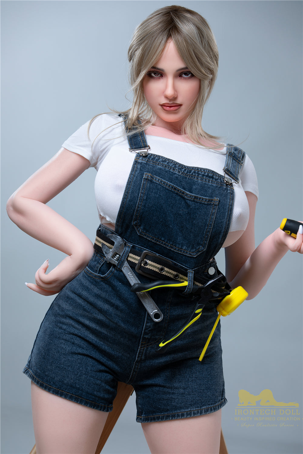 Claudia sekspop (Irontech Doll 160 cm H-Kupa S17 siliconen)