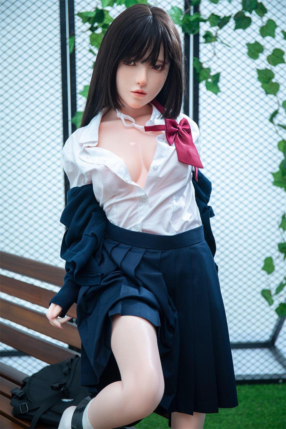 Lingnai-sekspop (Irontech Doll 148 cm C-cup G2 siliconen)