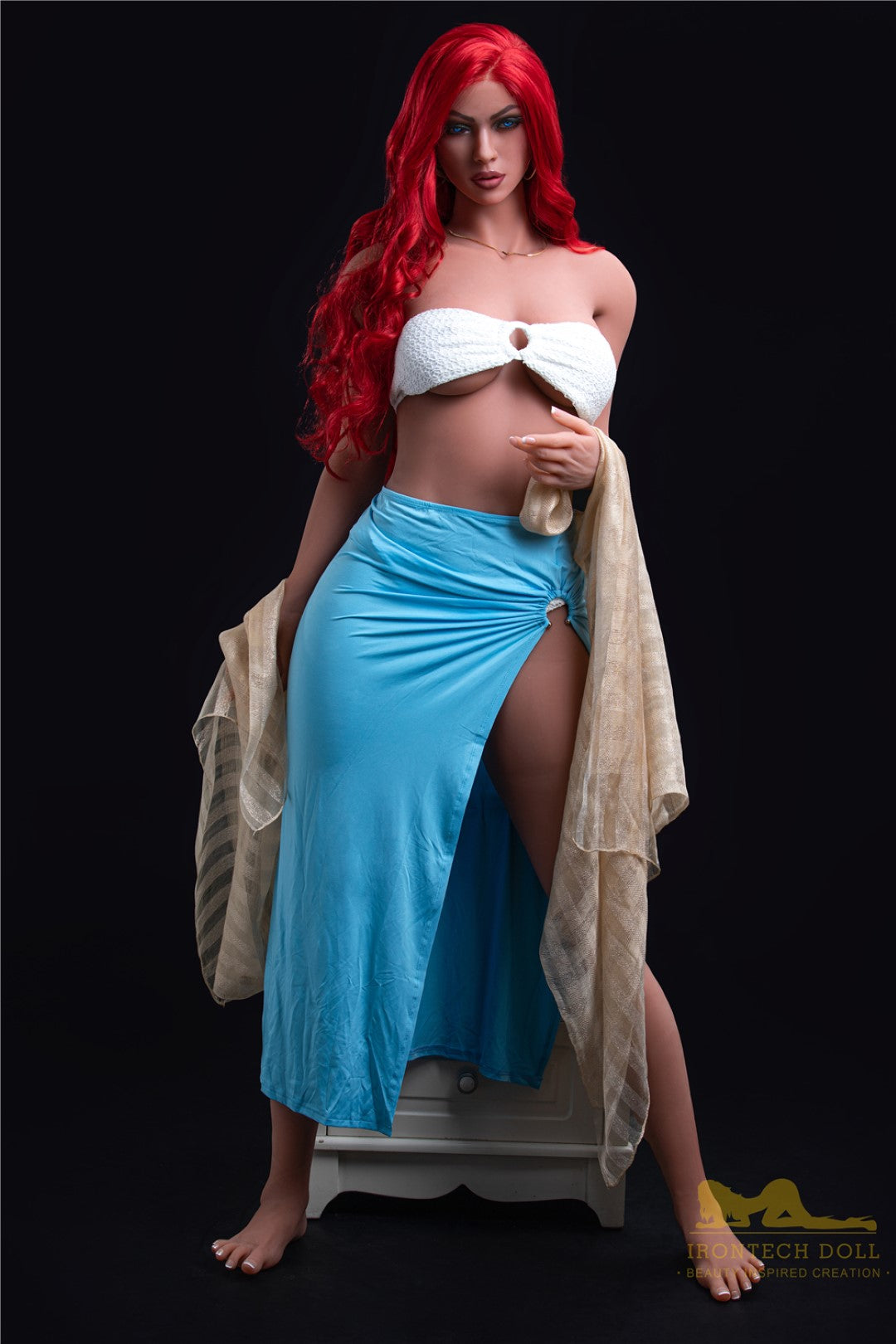 Karmijn sekspop (Irontech Doll 171 cm D-cup #85 TPE)