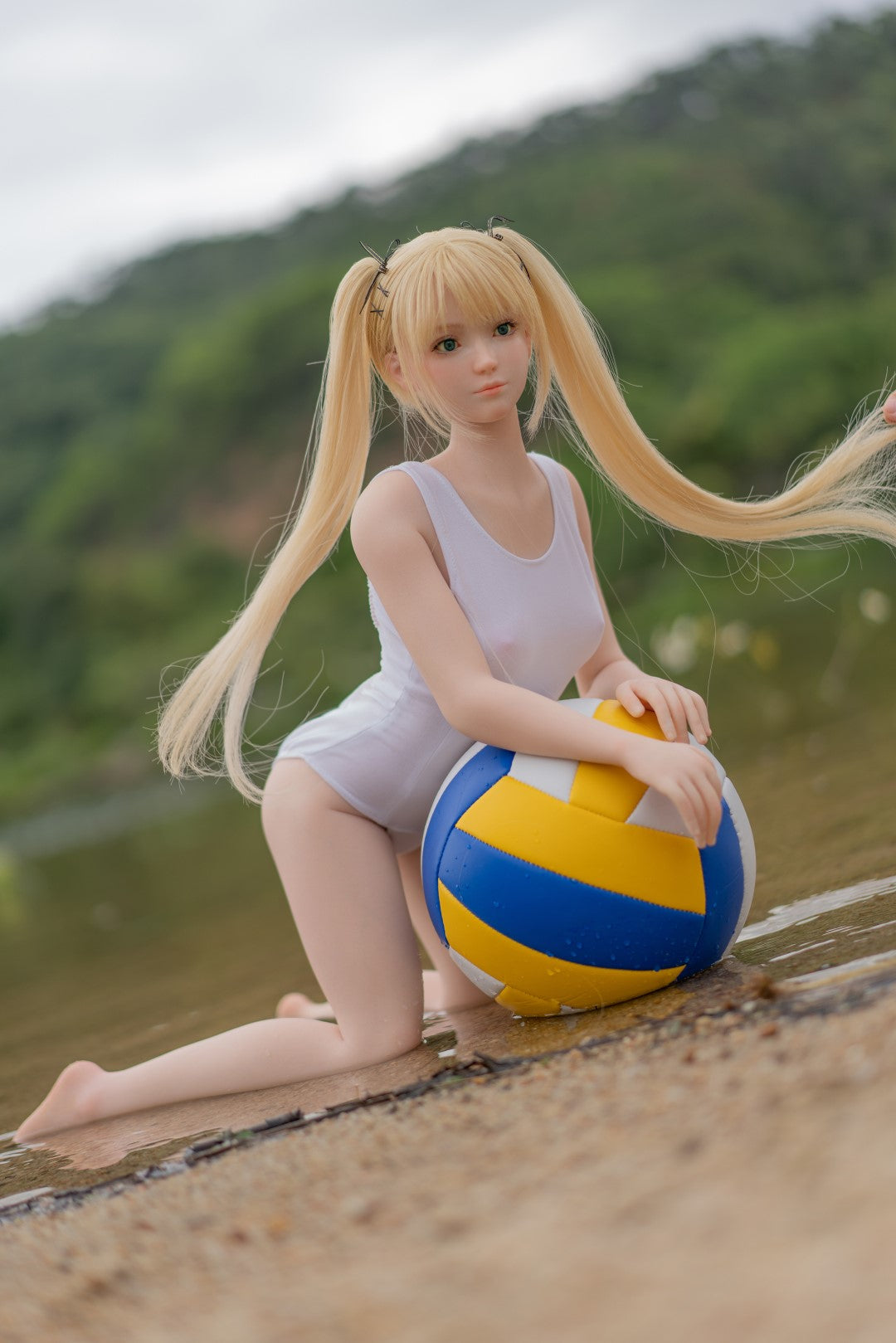 Marie Rose Mini-sekspop (AXB Doll 85 cm B-cup GF05-1 siliconen)