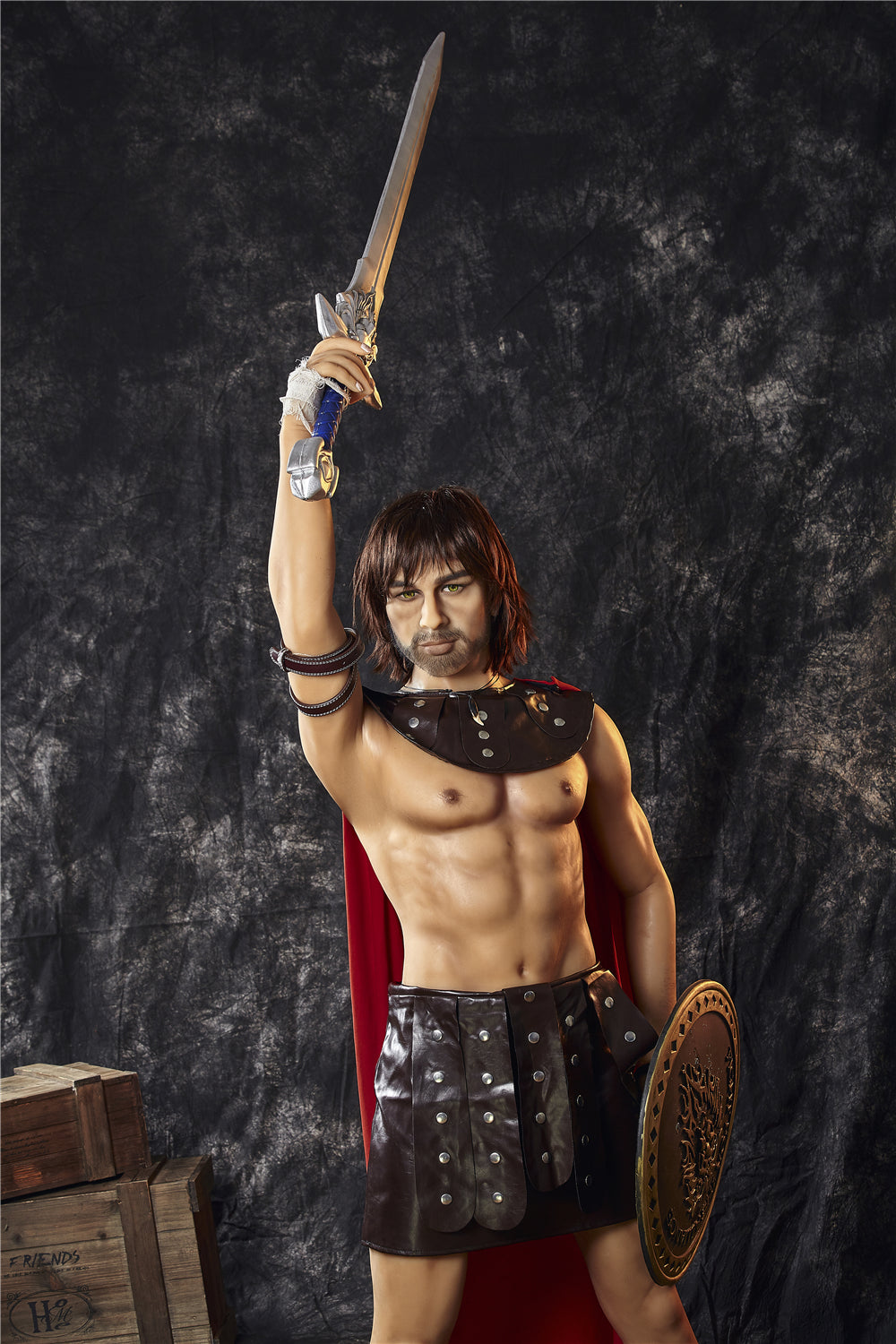 Charles Centurion mâle poupée sexuelle (Irontech Doll 162 cm #201 TPE)