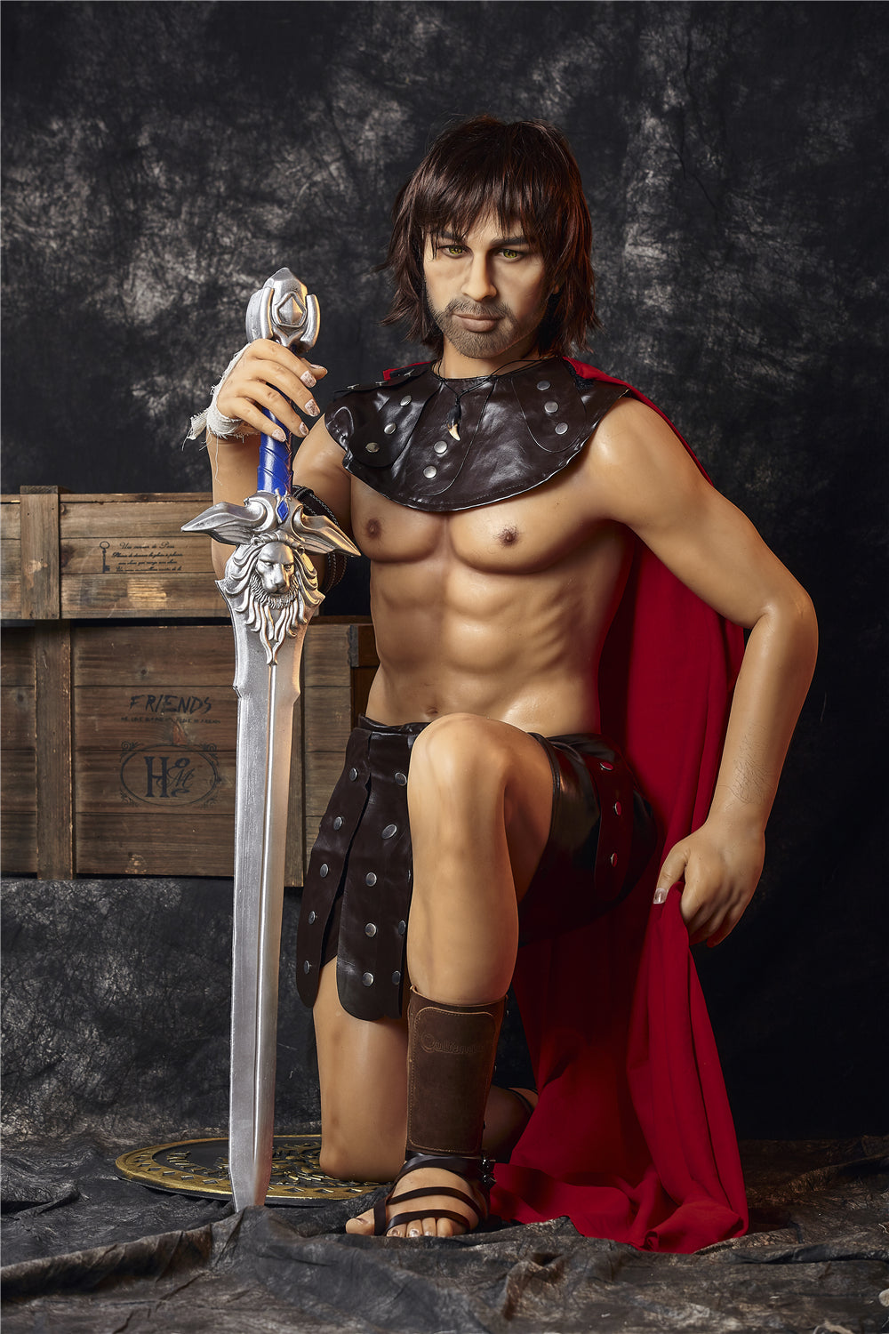 Charles Centurion mâle poupée sexuelle (Irontech Doll 162 cm #201 TPE)