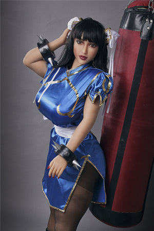 Chun-Li sexpuppe (Irontech Doll 158 cm f-cup #69 tpe)