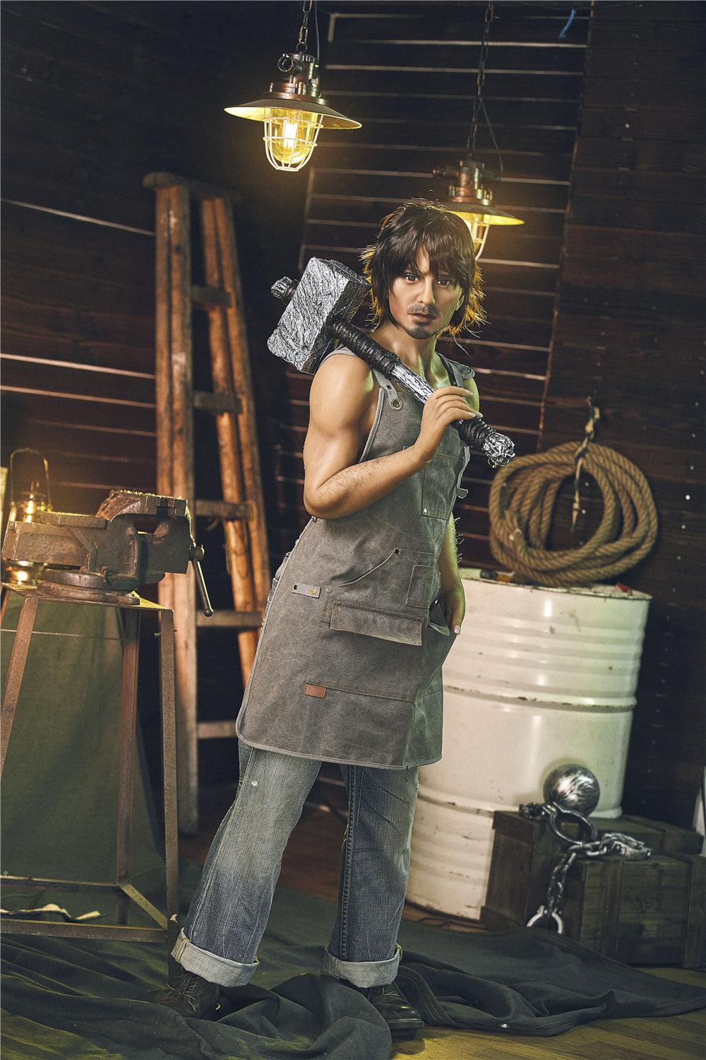 Nikolaus männlich sexpuppe (Irontech Doll 162 cm #204 TPE)