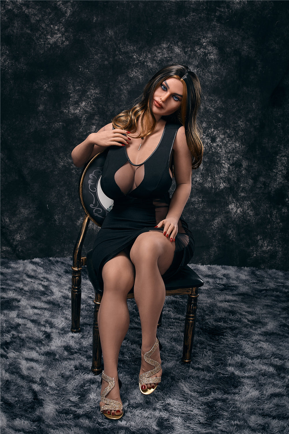 Monique poupée sexuelle (Irontech Doll 158 cm bonnet F #65 TPE)