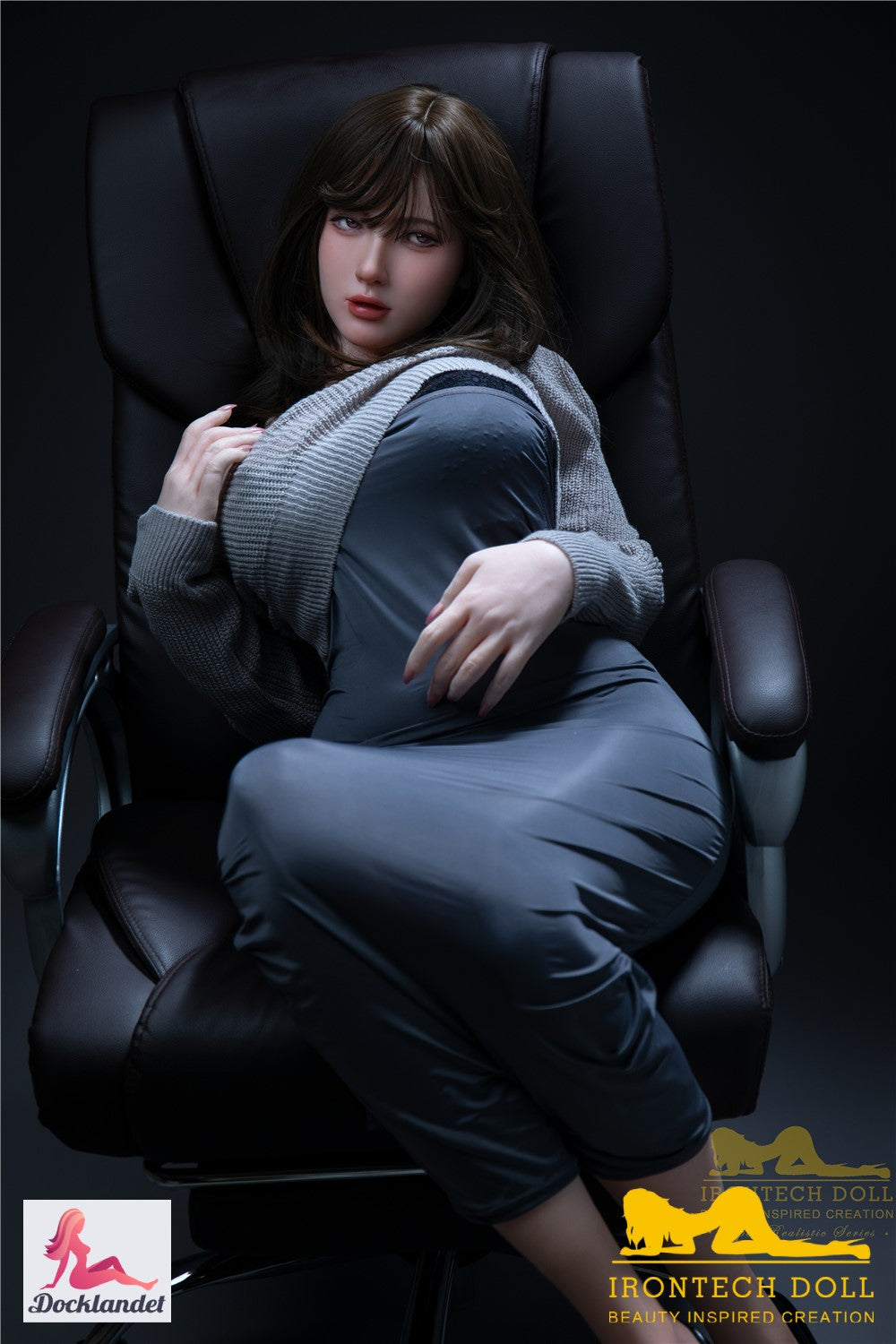 Hannah poupée sexuelle (Irontech Doll 165 cm F-Cup S1 Silicone)