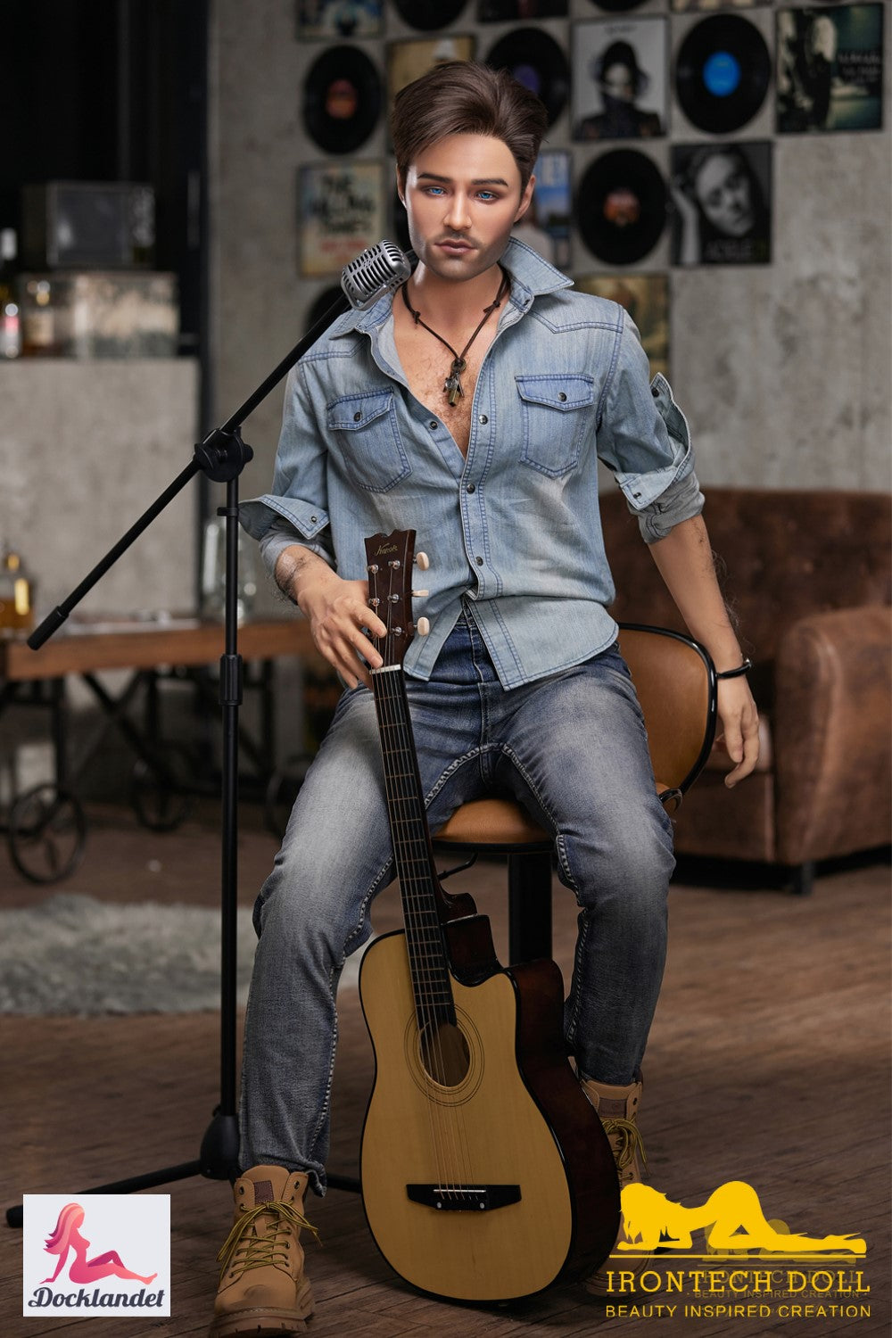 Steve male Sex doll (Irontech Doll 170cm M4 silicone)