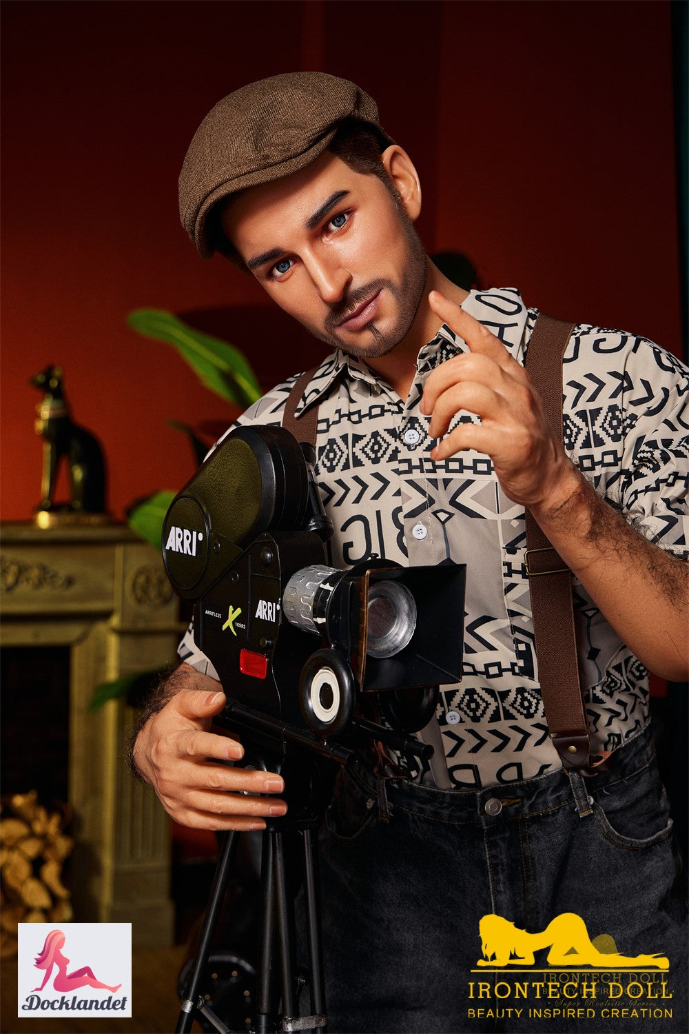 Antonio Mâle poupée sexuelle (Irontech Doll 170 cm M3 Silicone)