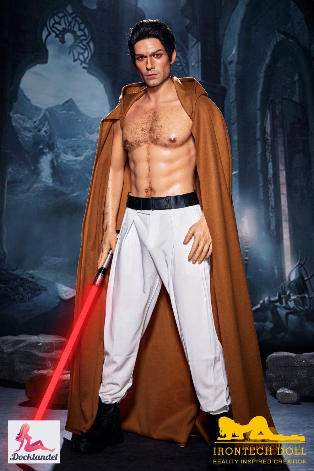 Luc mâle poupée sexuelle (Irontech Doll 170 cm M5 Silicone)