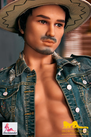 Kelvin männlicher Torso sexpuppe (Irontech Doll 100 cm #203 tpe)