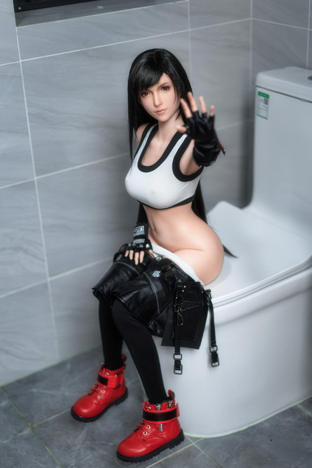 Tifa Mini poupée sexuelle (Game Lady 100 cm E-Cup N°03 Silicone)