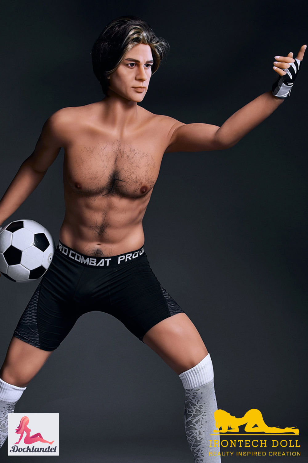 Charles's mannelijke sekspop (Irontech Doll 175cm #201 tpe)
