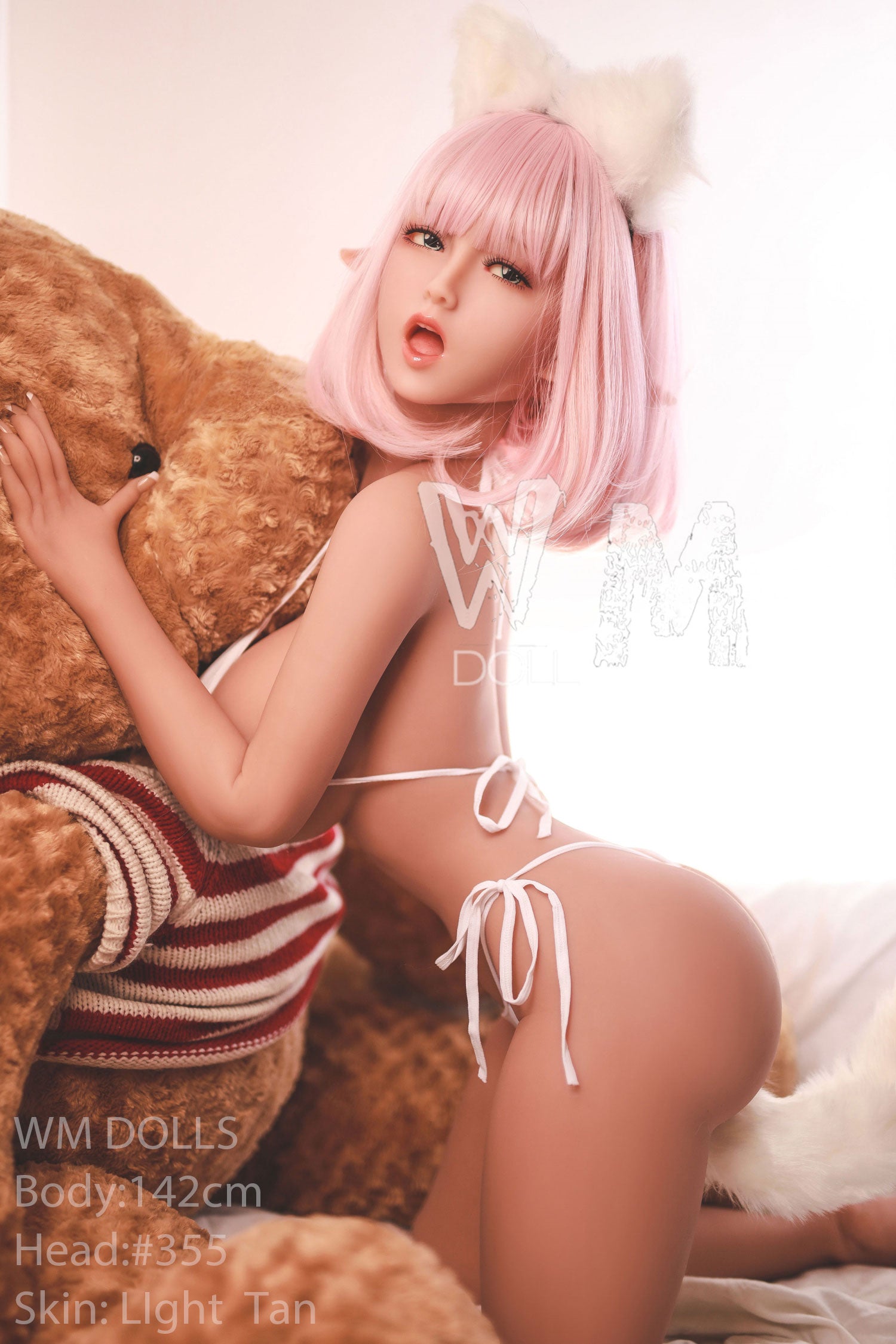 Mikki poupée sexuelle (WM-Doll 142cm L-tUP # 355 tPE)