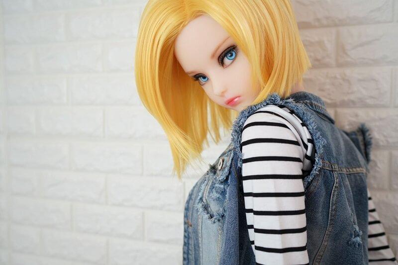 Lazuli Android 18 poupée sexuelle (Irokebijin 140 cm E-cup TPE/Silicone)